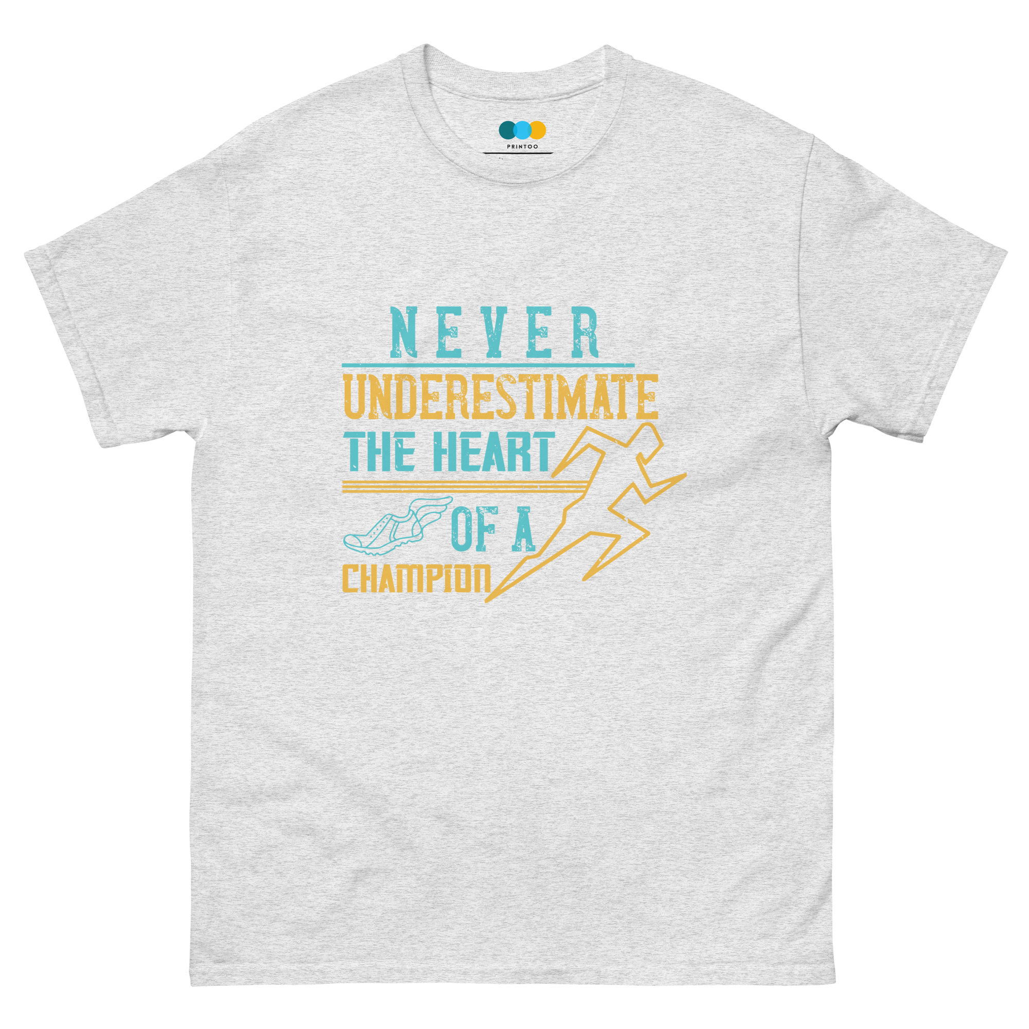 HEART OF A CHAMPION unisex t-shirt