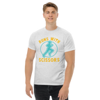 RUNS /w SCISSORS unisex t-shirt - Printoo Shop - - running, t-shirt, unisex, Unisex Classic Tee | Gildan 5000