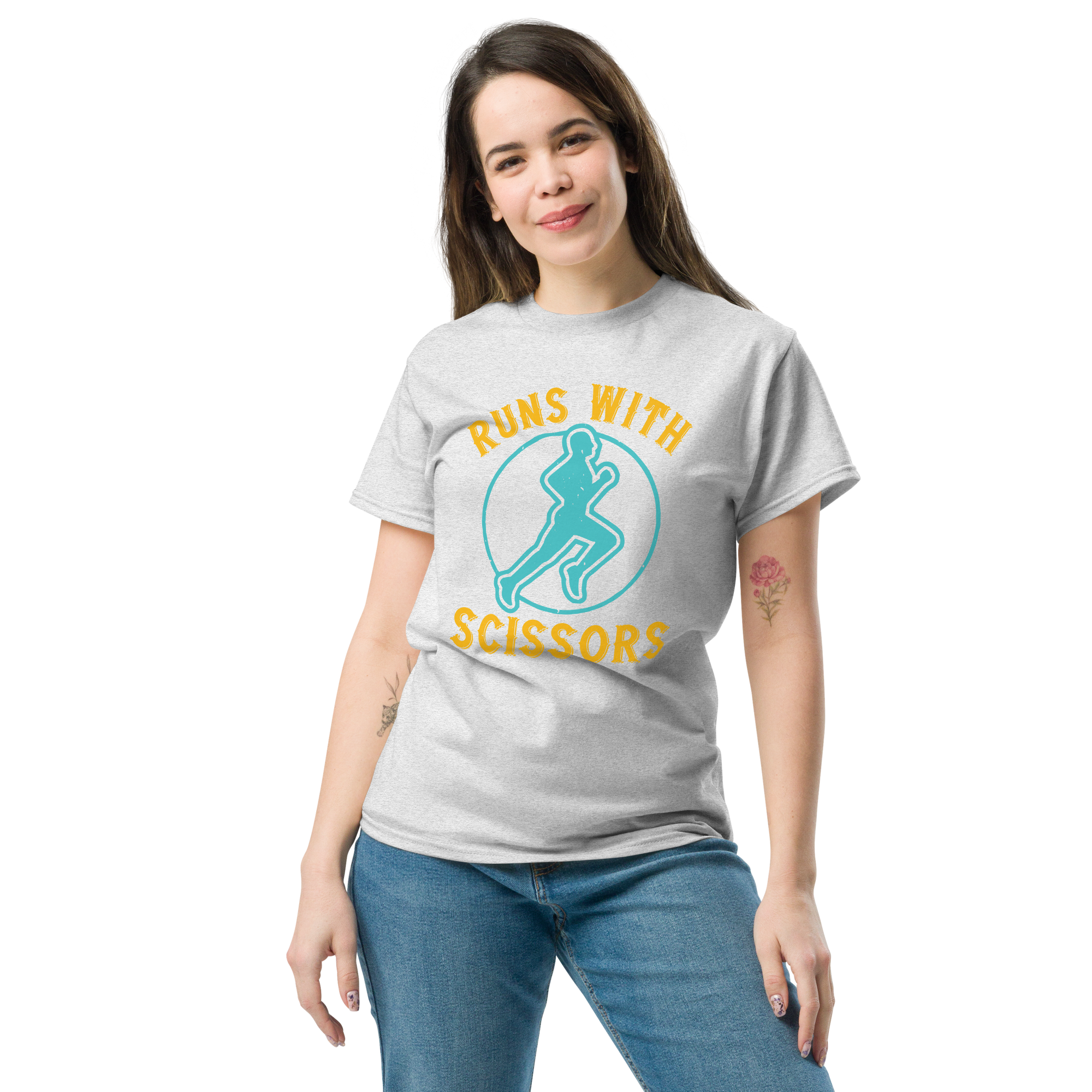 RUNS /w SCISSORS unisex t-shirt