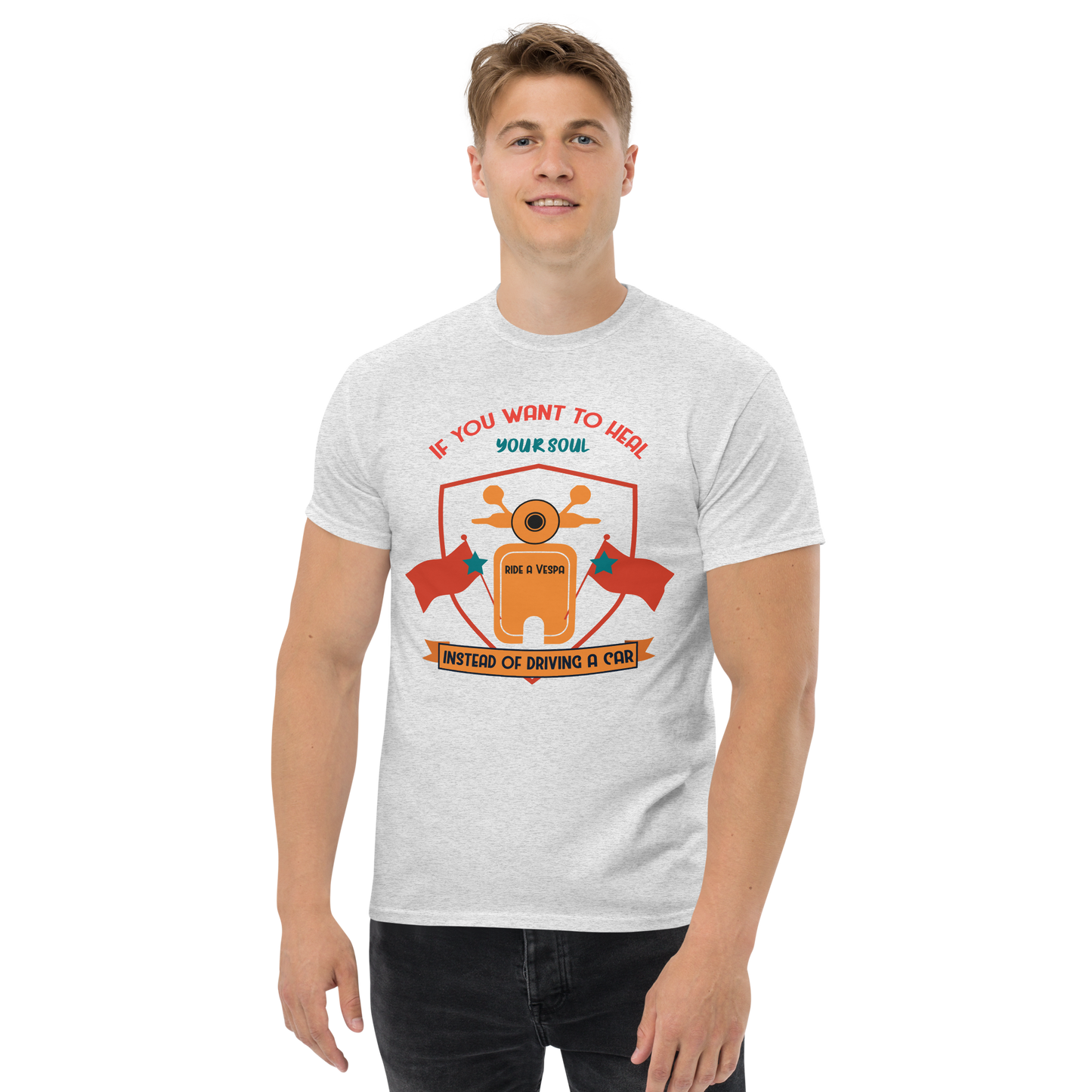 VESPA THERAPY unisex tee