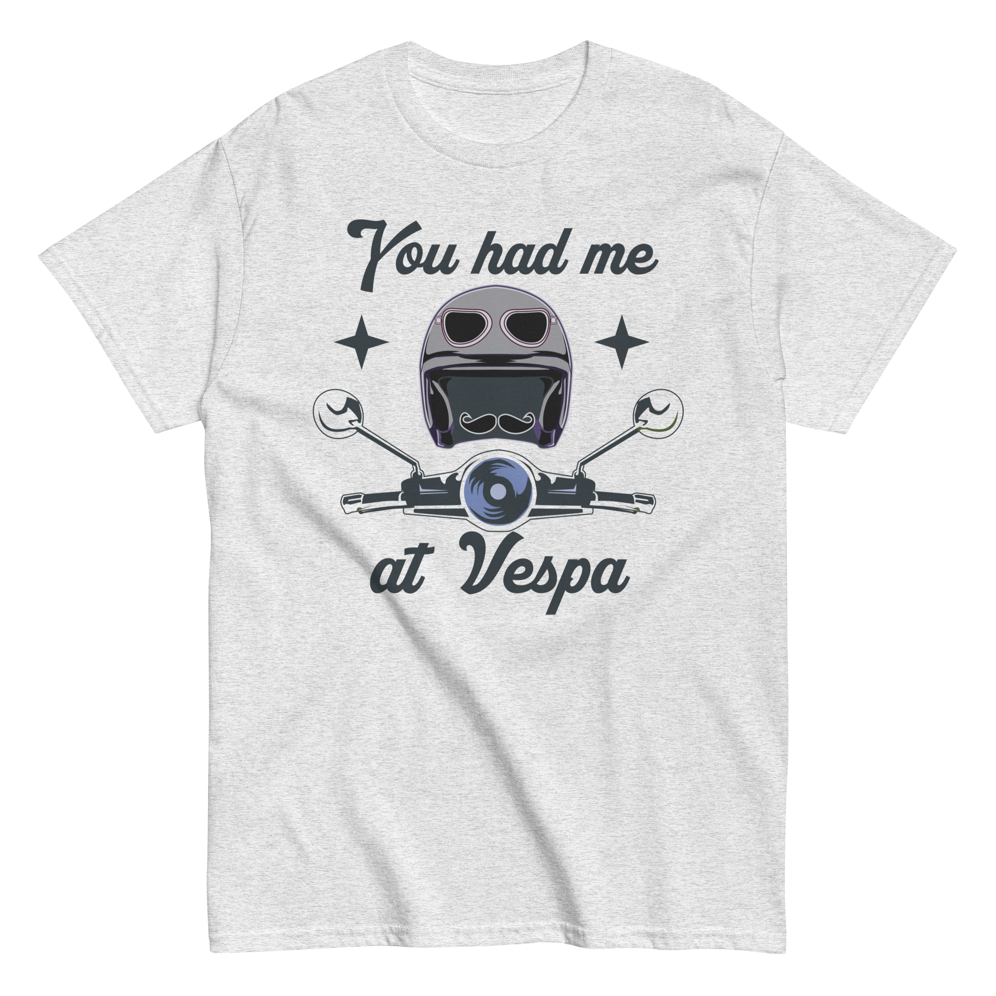 Camiseta unisex ME TIENES EN VESPA