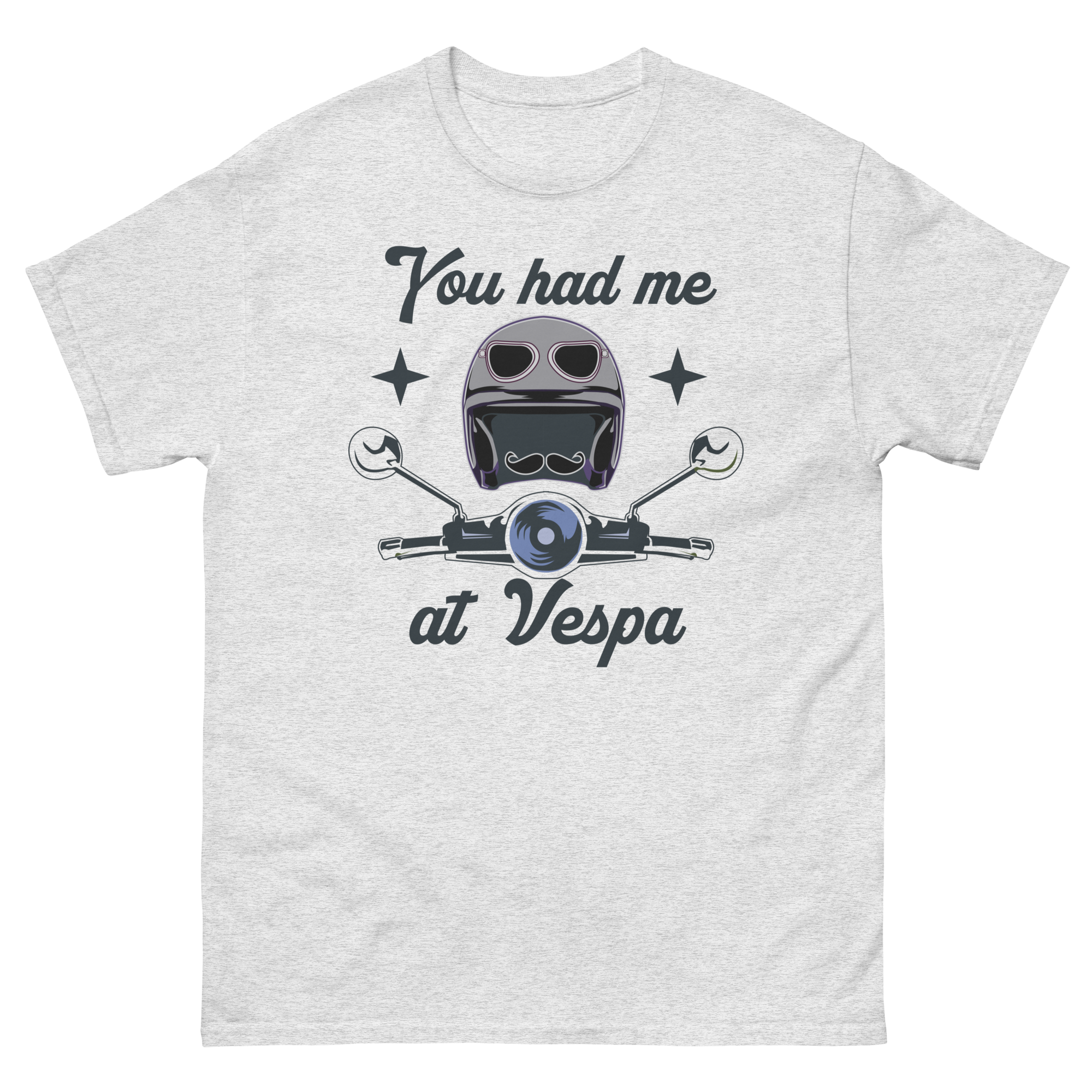 Camiseta unisex ME TIENES EN VESPA