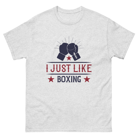 I LIKE BOXING unisex boxing t-shirt