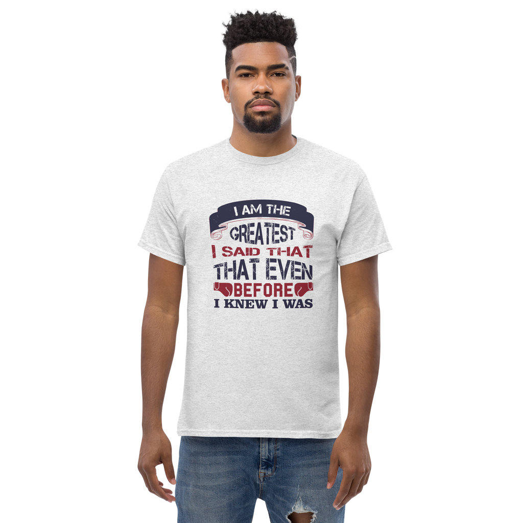 THE GREATEST unisex boxing t-shirt