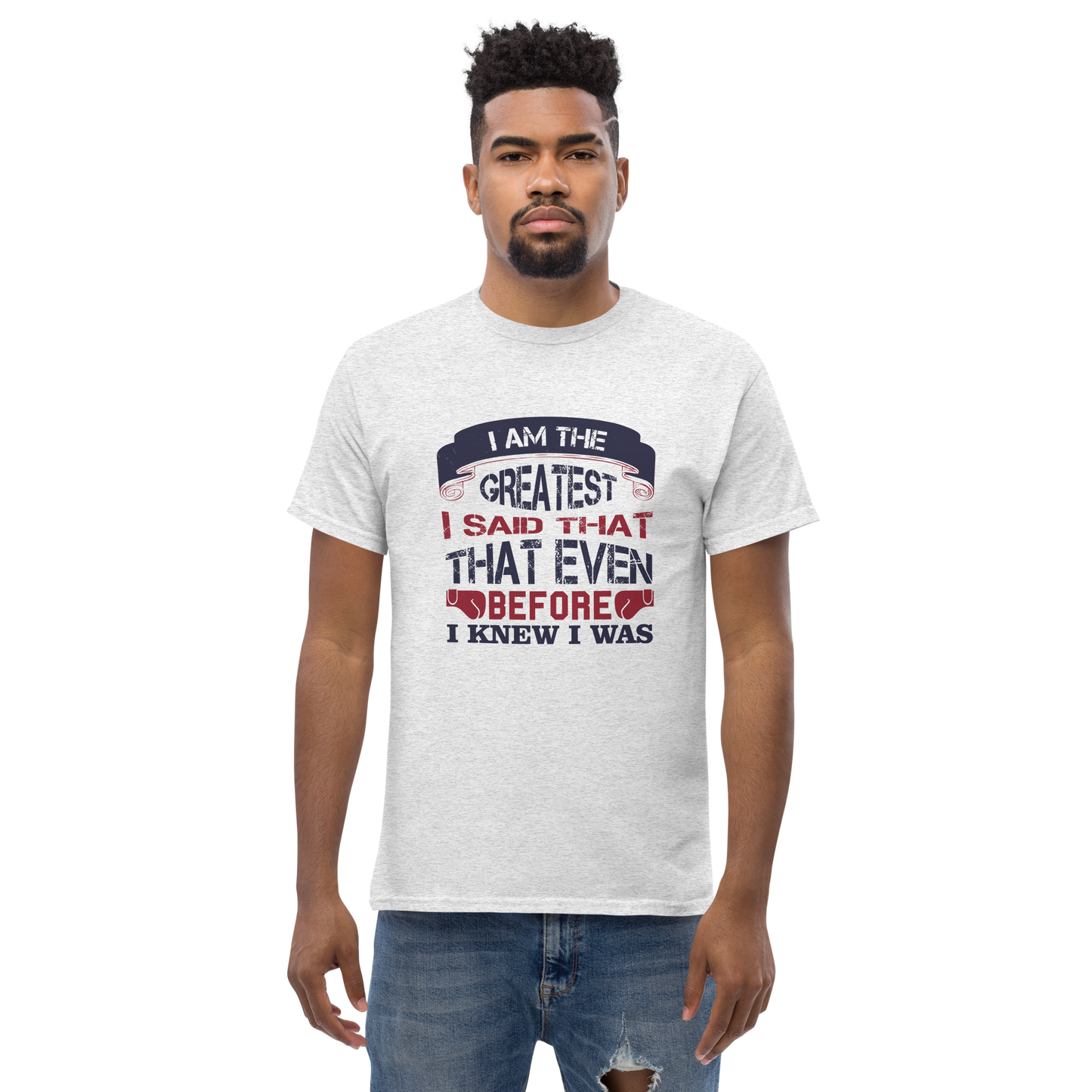 THE GREATEST unisex boxing t-shirt