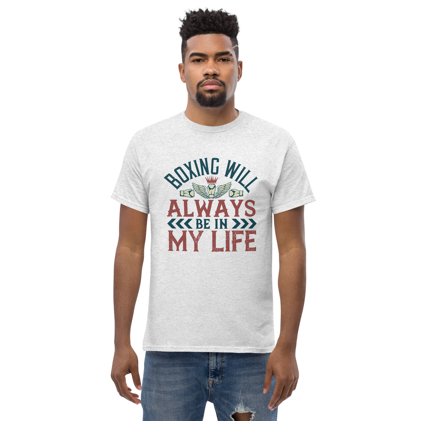 BOXING IS MY LIFE unisex boxing t-shirt