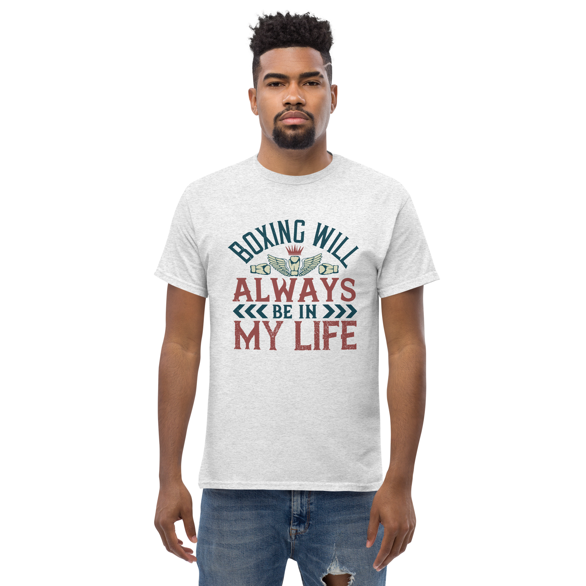 BOXING IS MY LIFE unisex t-shirt