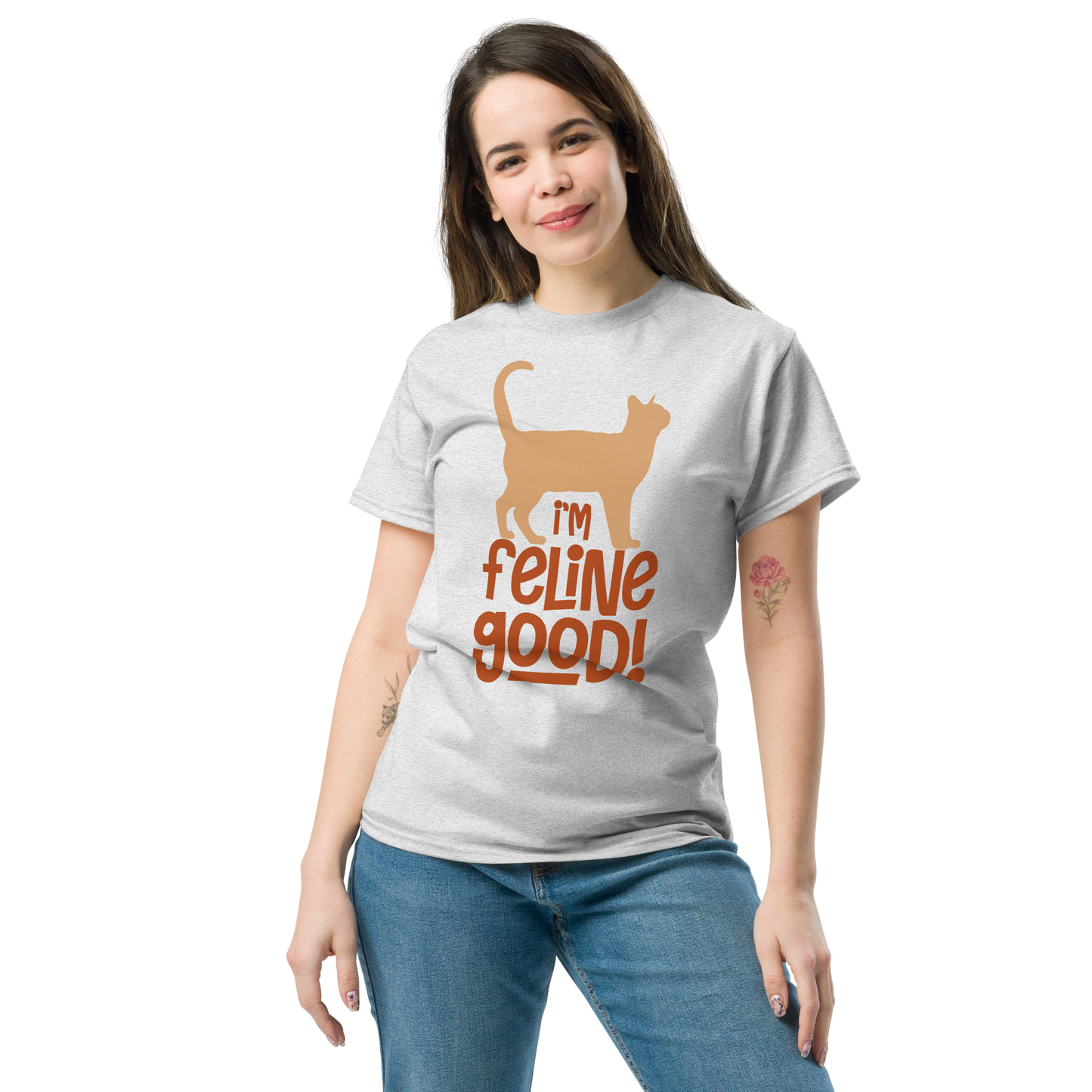 FELINE GOOD Cat series unisex cotton t-shirt