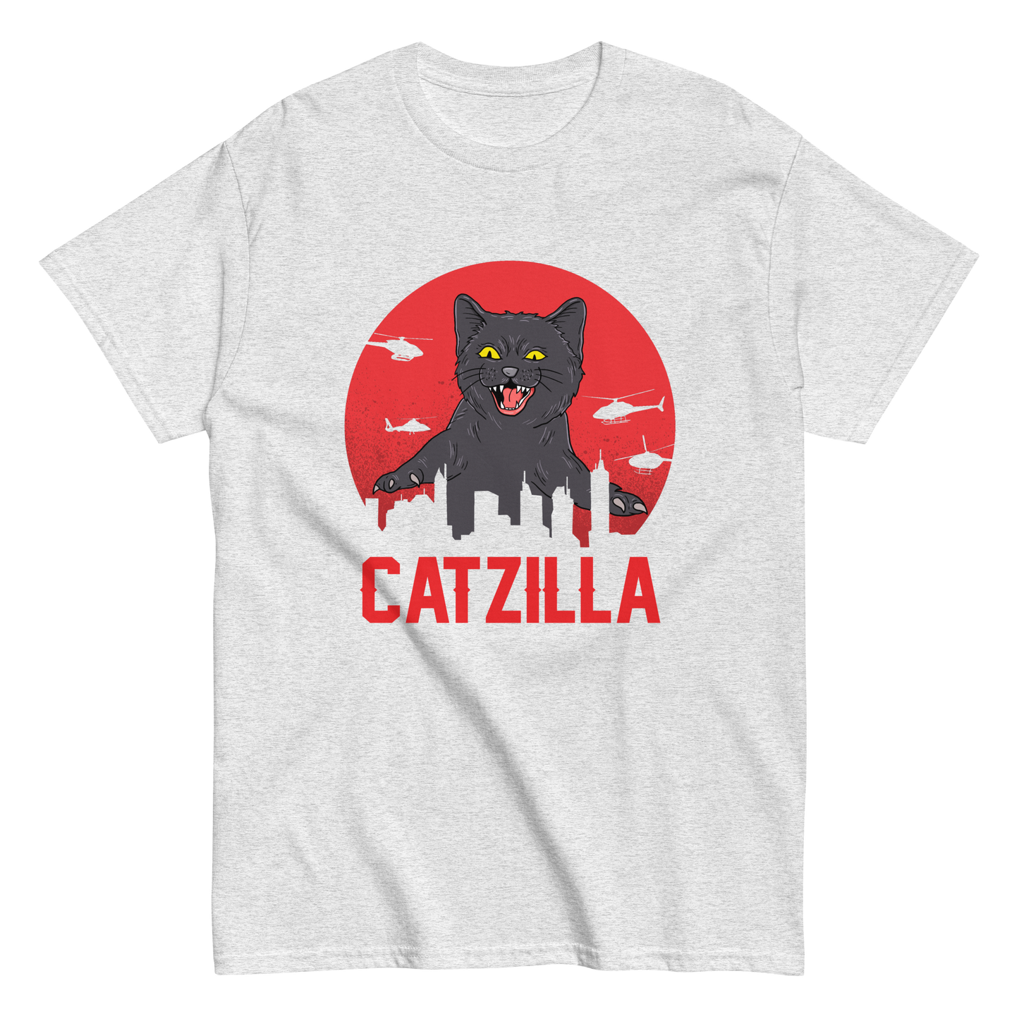 CATZILLA Cat series unisex cotton t-shirt