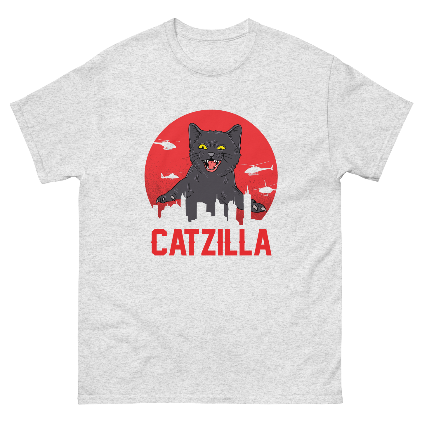 CATZILLA Cat series unisex cotton t-shirt