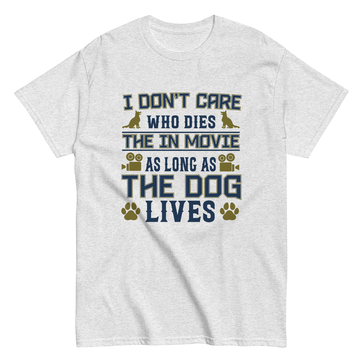 THE DOG LIVES unisex dog series t-shirt