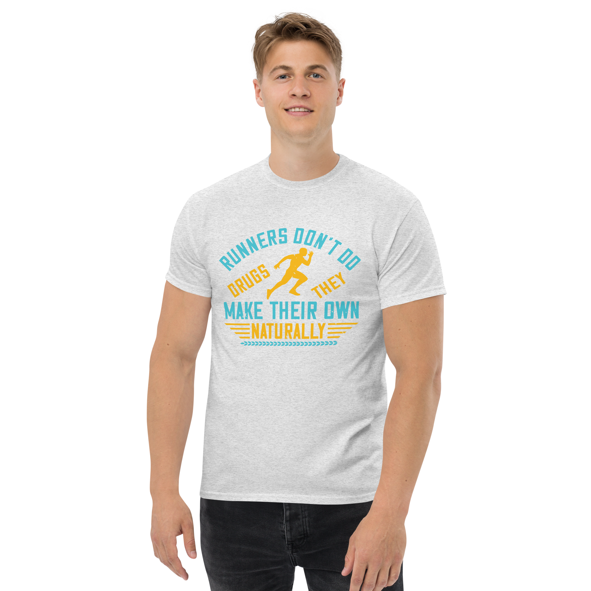 NATURALLY RUNNERS unisex t-shirt