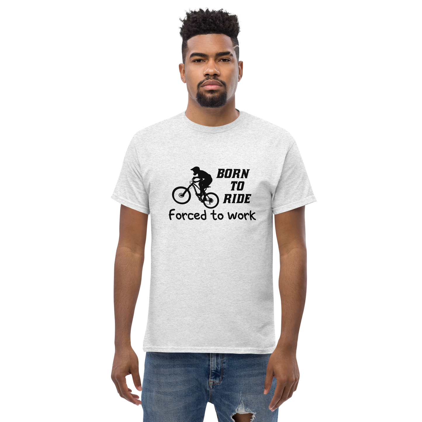 BORN TO RIDE unisex t-shirt