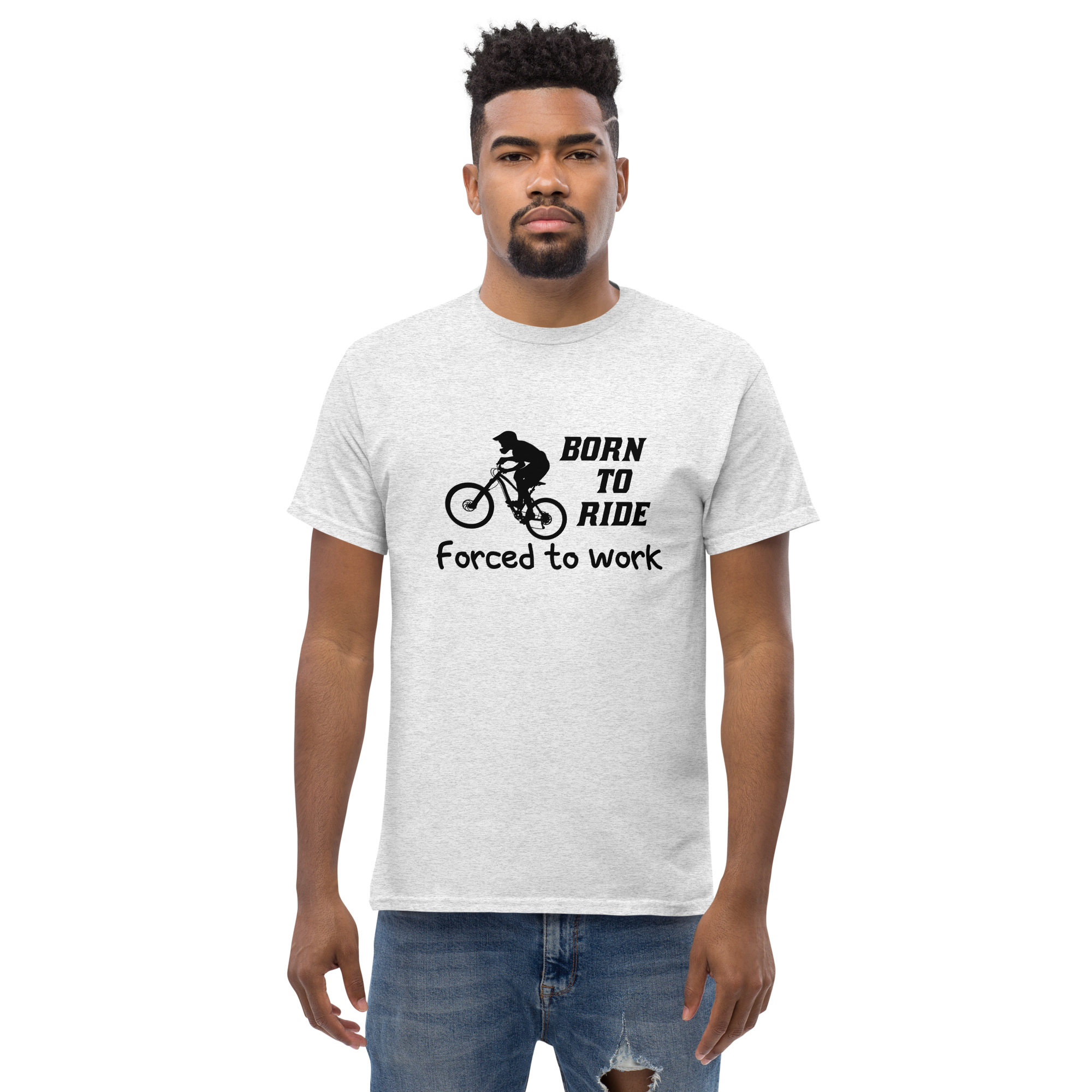 BORN TO RIDE unisex t-shirt