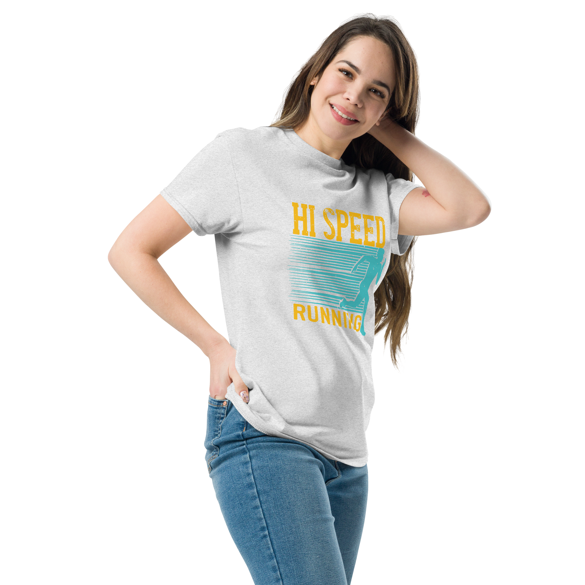 HIGH SPEED RUNNING unisex t-shirt