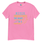 HEART OF A CHAMPION unisex t-shirt - Printoo Shop - - running, t-shirt, unisex, Unisex Classic Tee | Gildan 5000