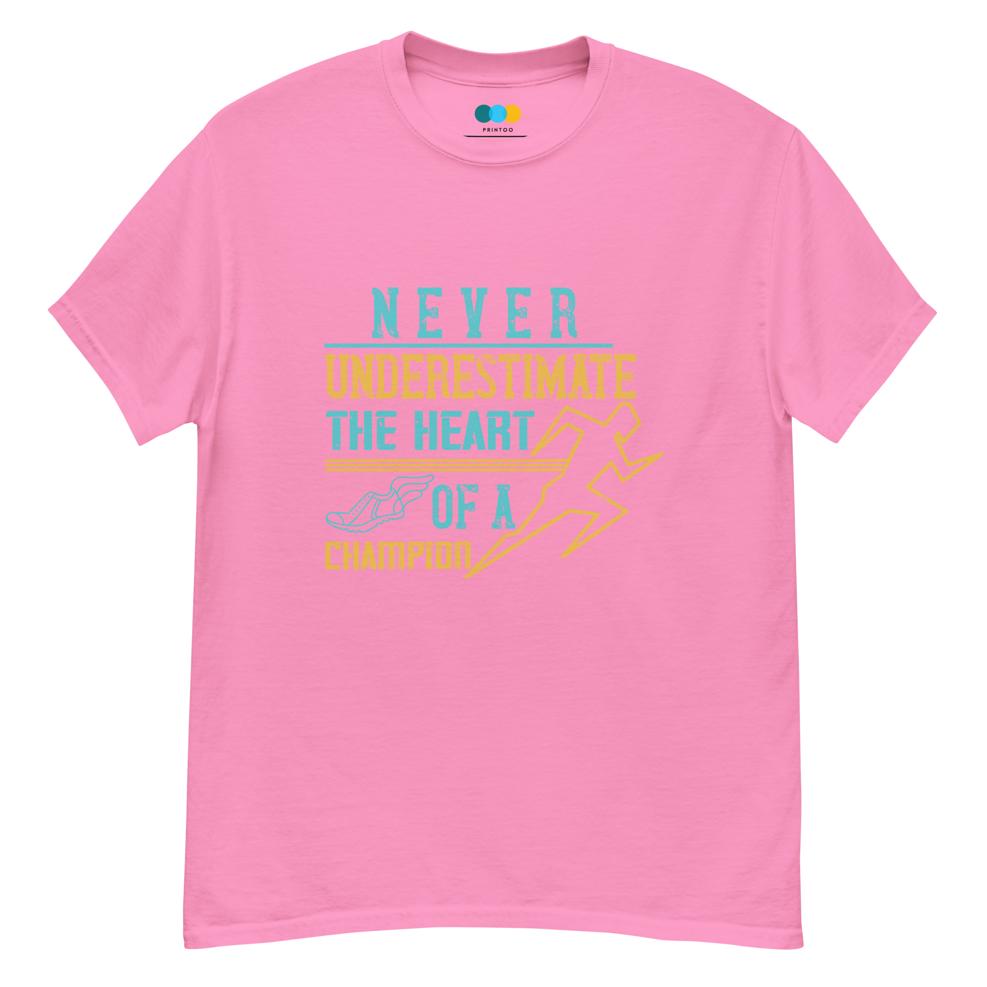 HEART OF A CHAMPION unisex t-shirt