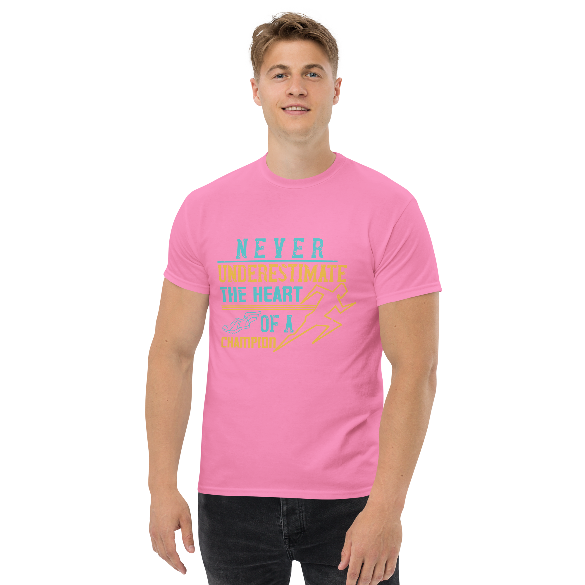 HEART OF A CHAMPION unisex t-shirt
