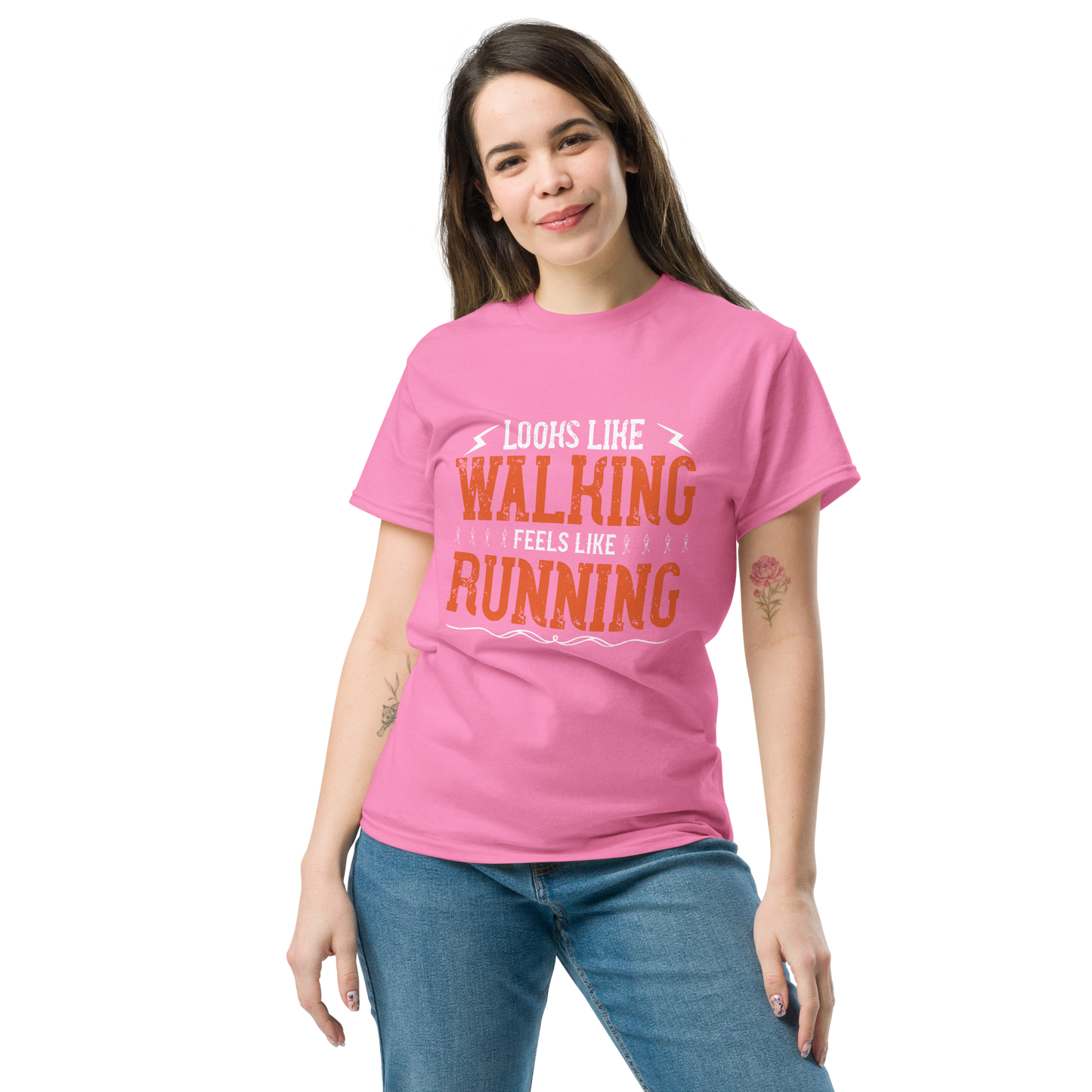 WALK-RUN FUSION unisex running t-shirt