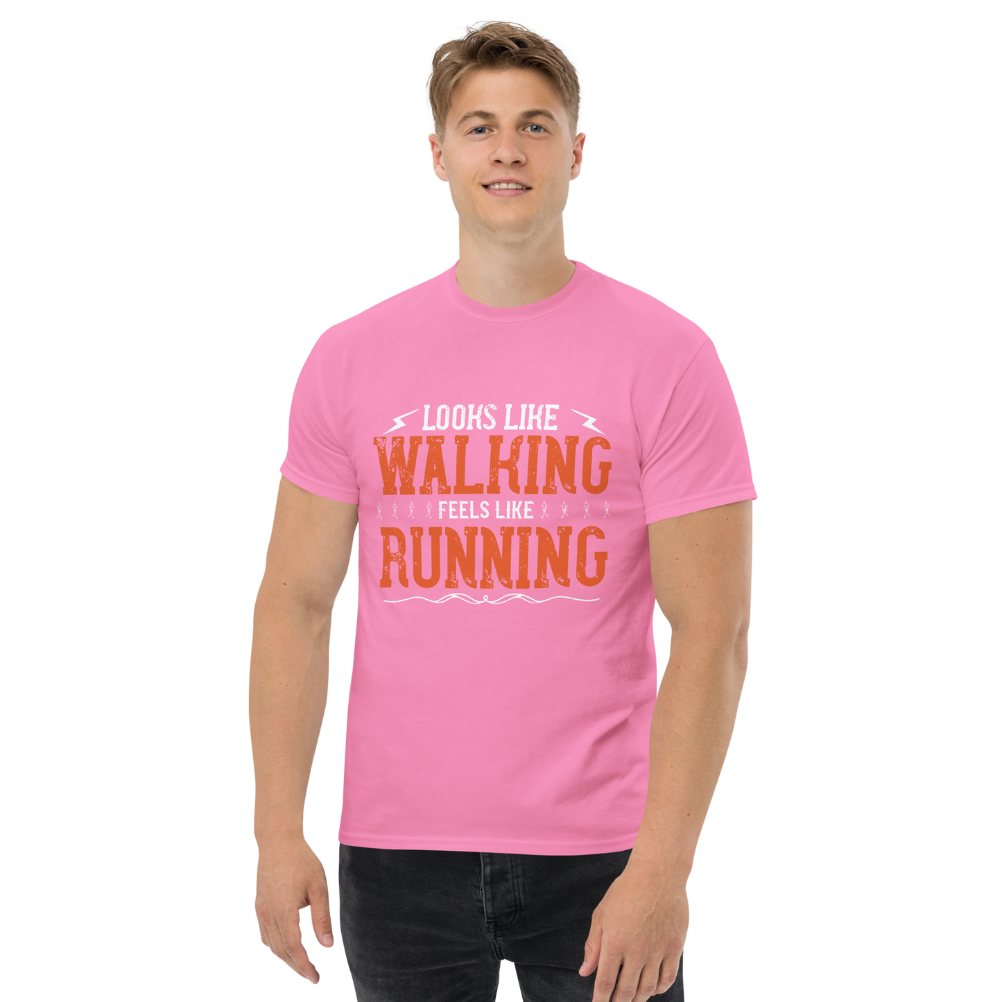 WALK-RUN FUSION unisex running t-shirt