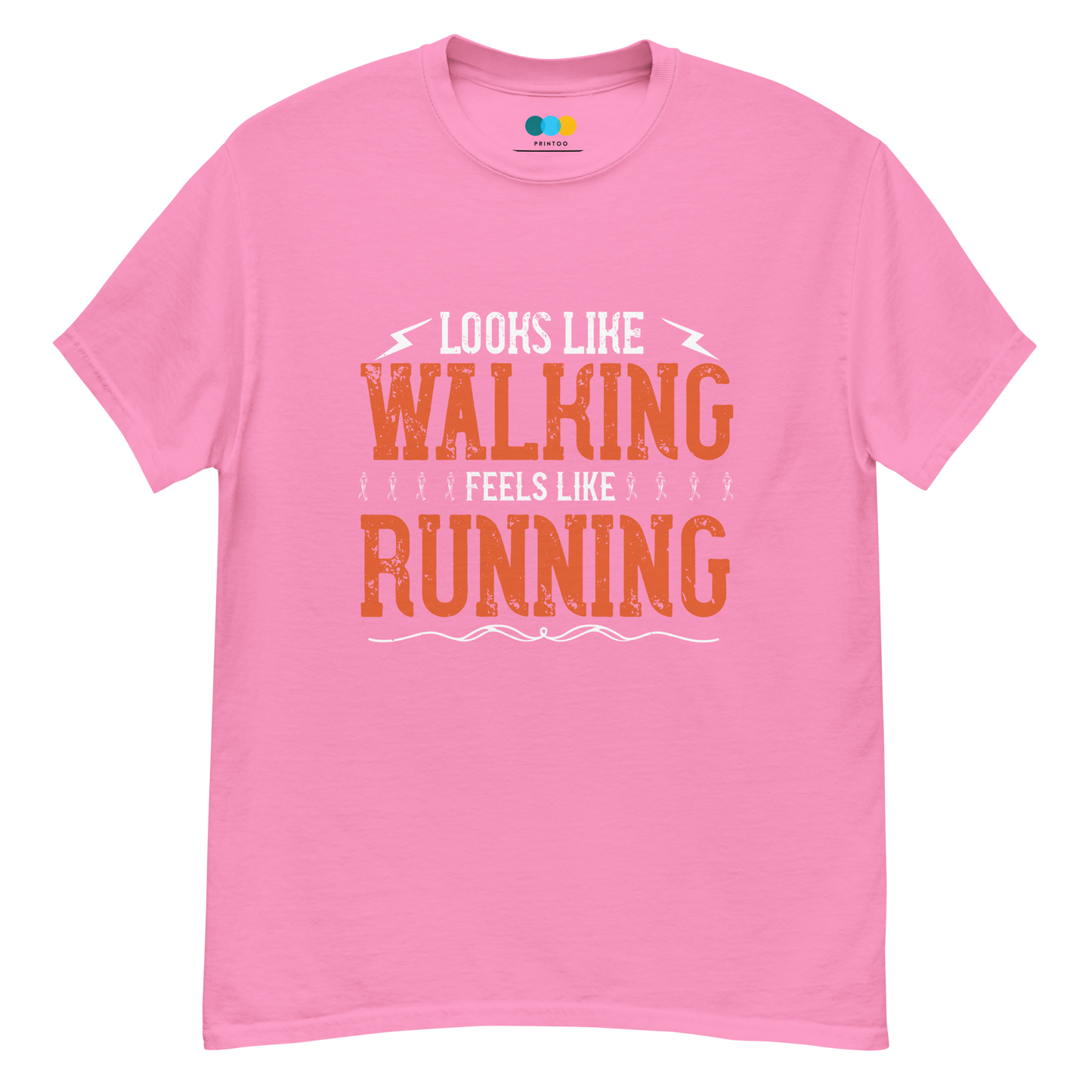 WALK-RUN FUSION unisex running t-shirt