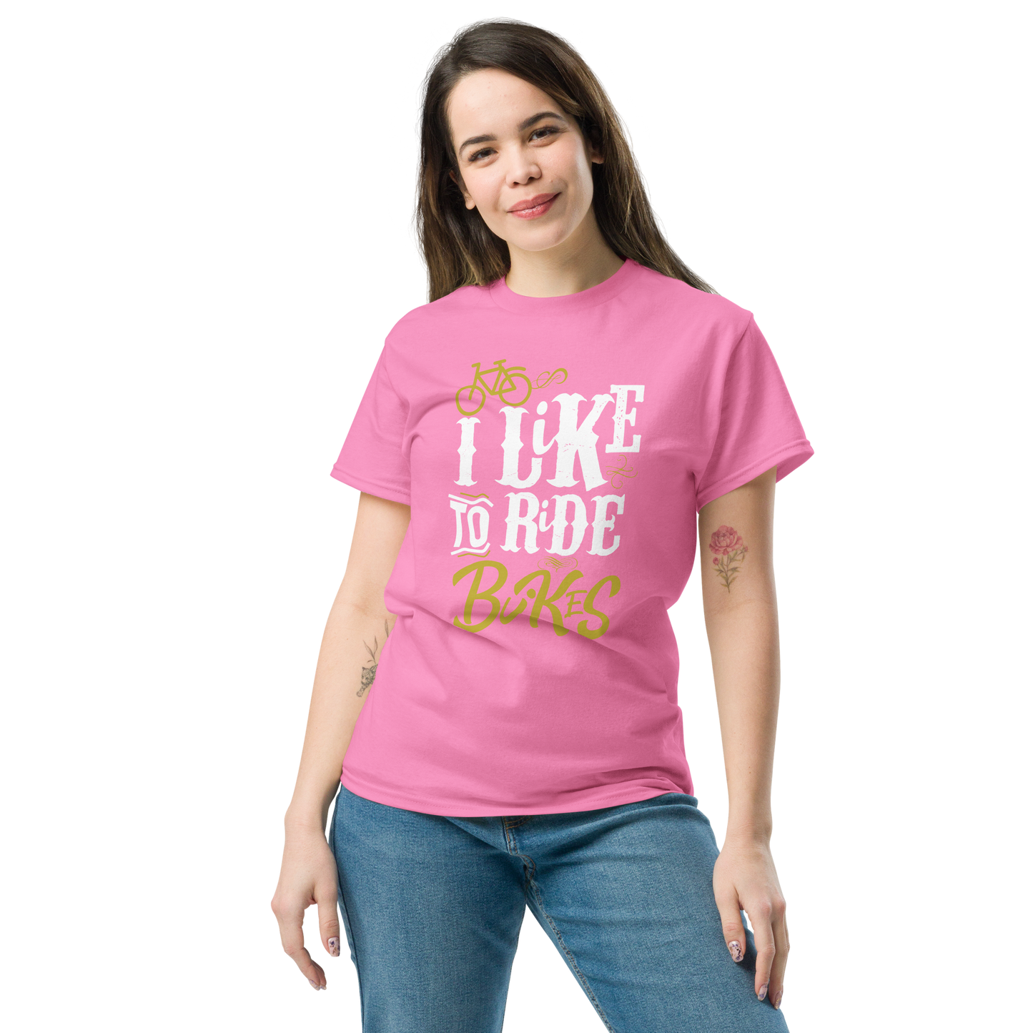 LIKE TO RIDE unisex cycling t-shirt