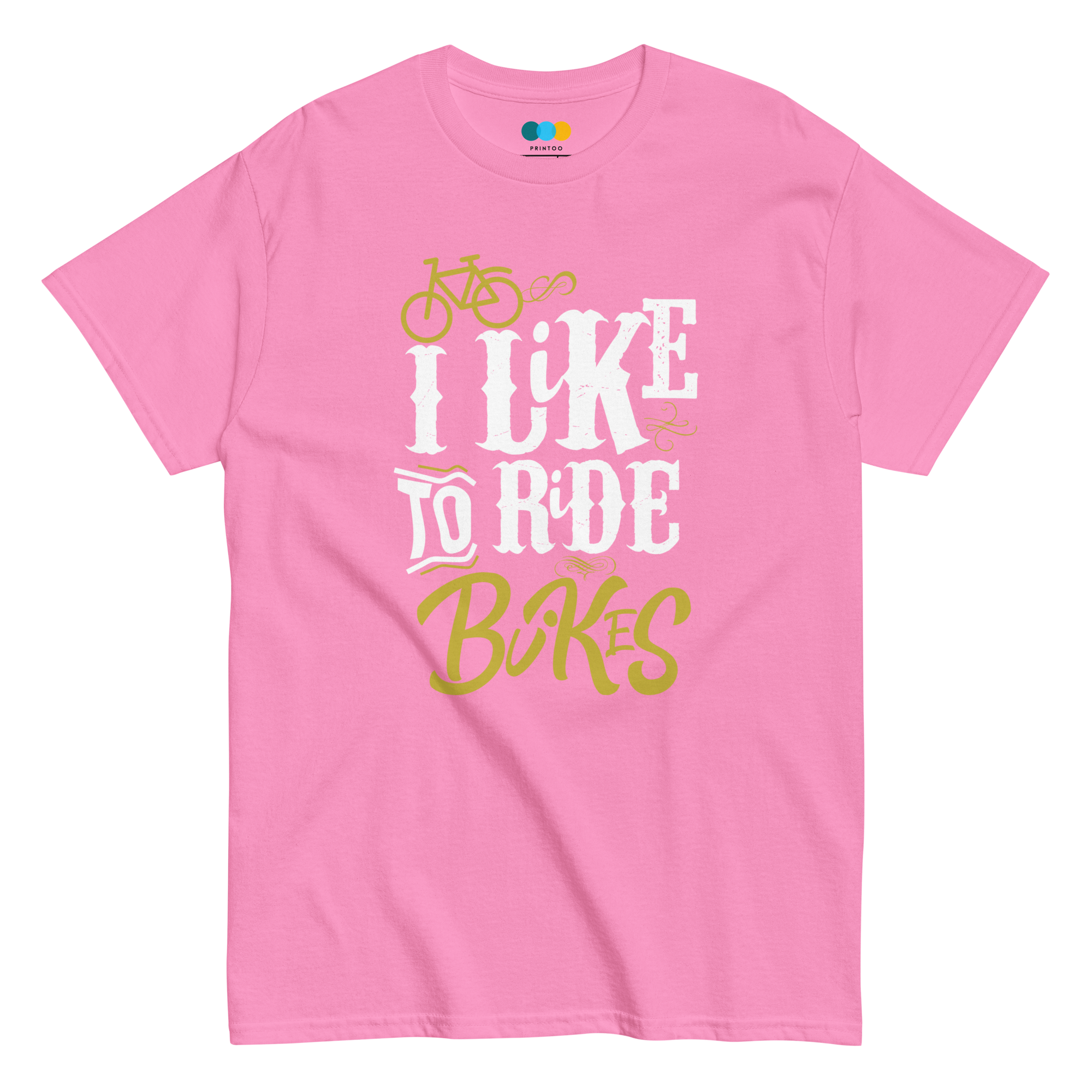 Unisex-T-Shirt „LIKE TO RIDE“