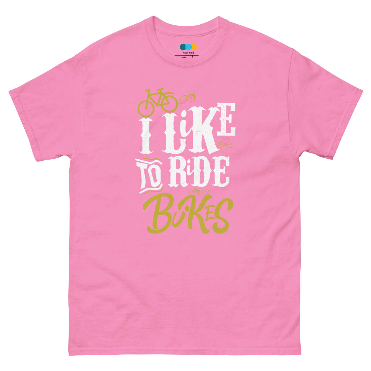 LIKE TO RIDE unisex cycling t-shirt