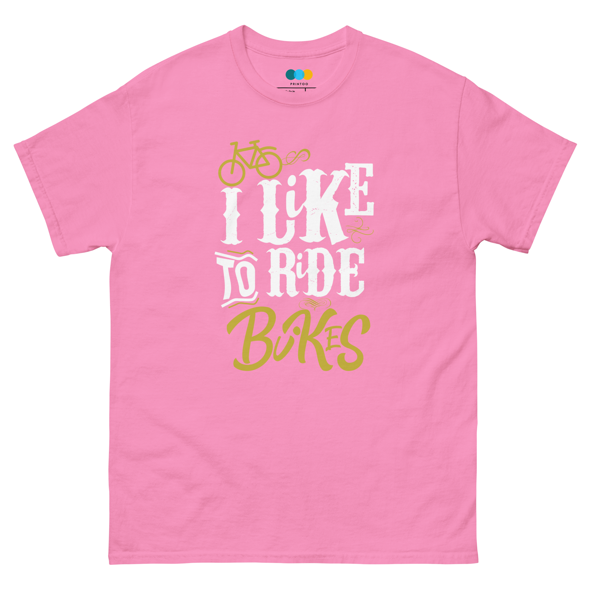 Unisex-T-Shirt „LIKE TO RIDE“