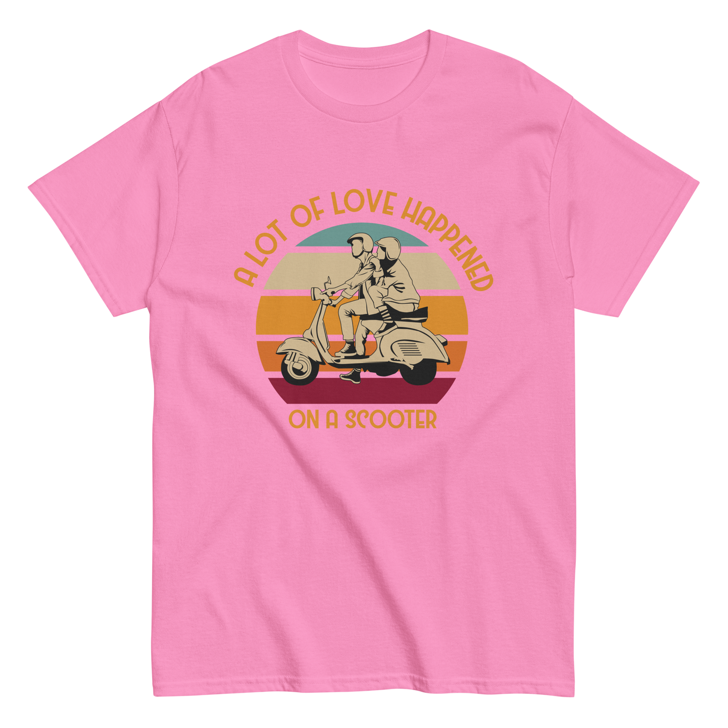 LOVE ON WHEELS unisex tee