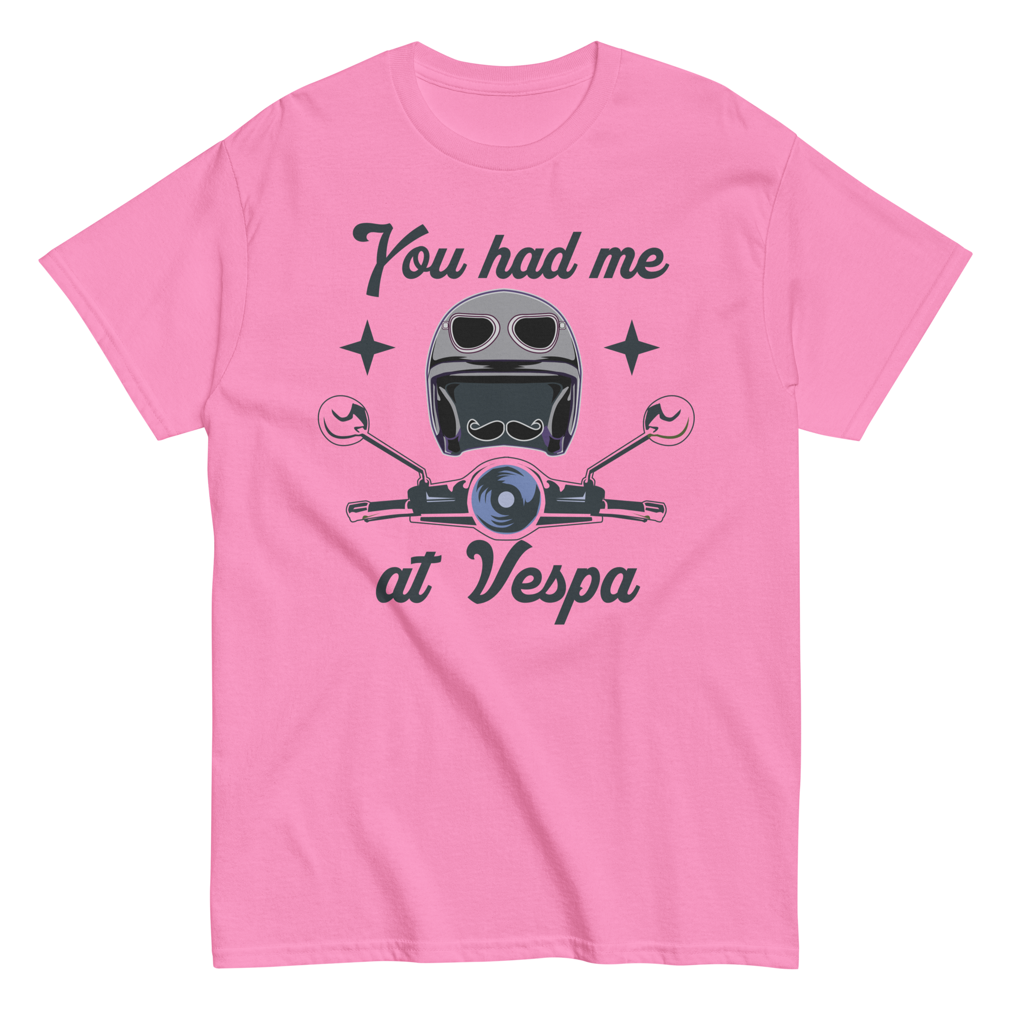 Camiseta unisex ME TIENES EN VESPA