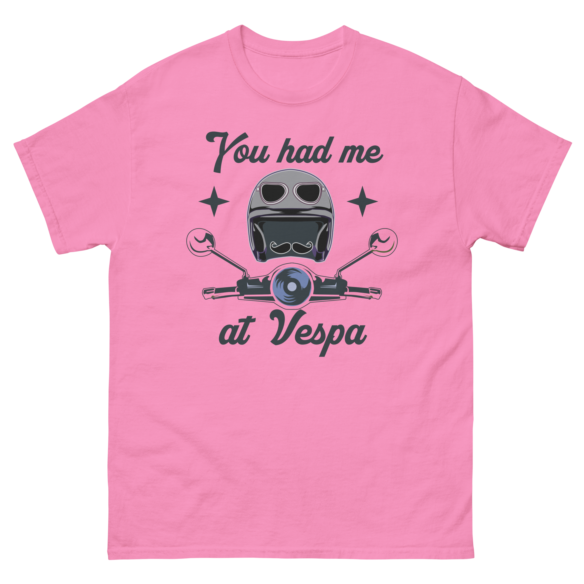 Camiseta unisex ME TIENES EN VESPA