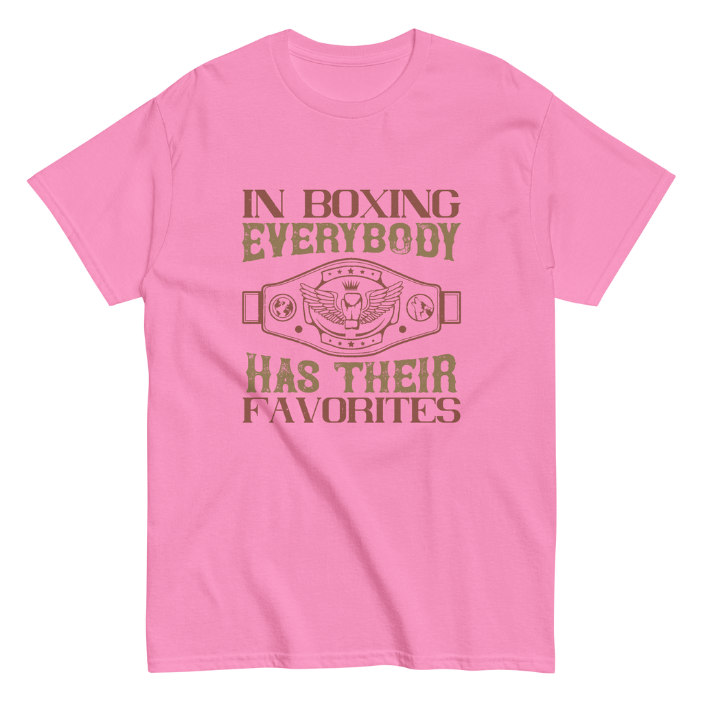 BOXING FAVORITES Unisex T-Shirt
