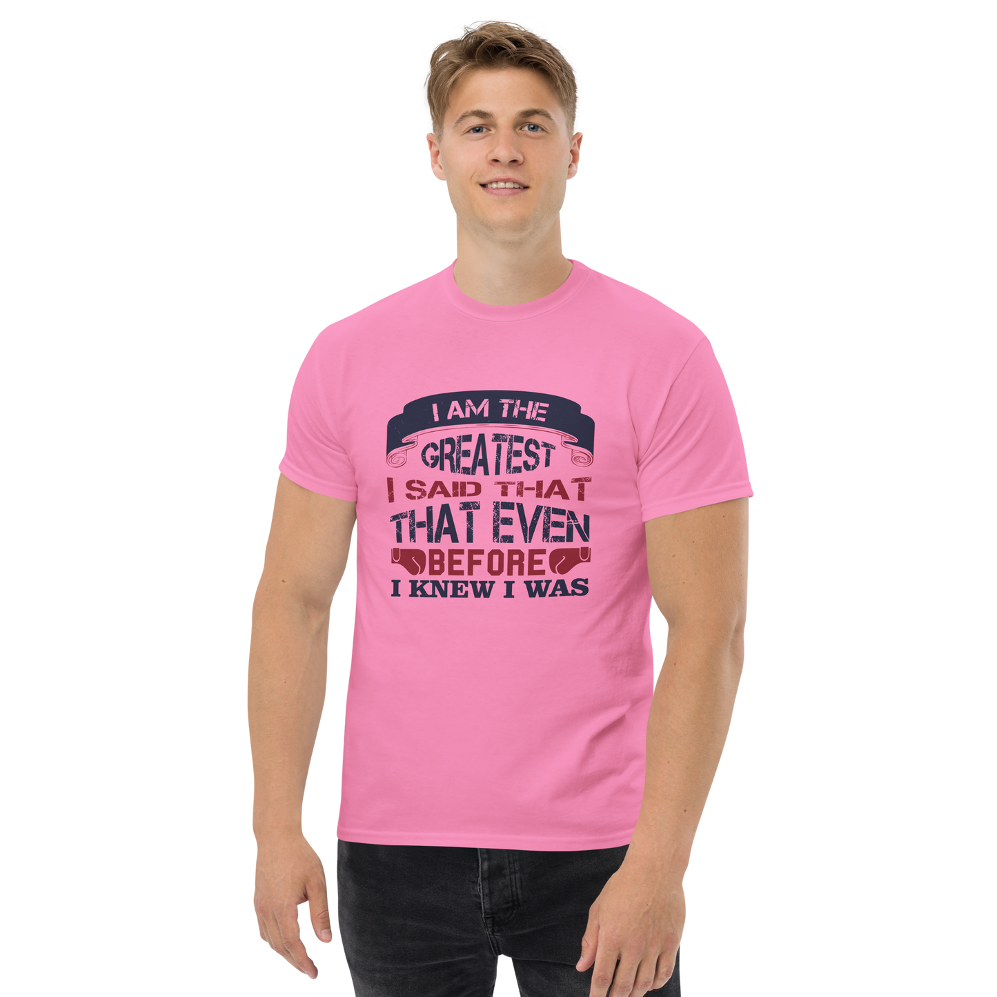 THE GREATEST unisex boxing t-shirt