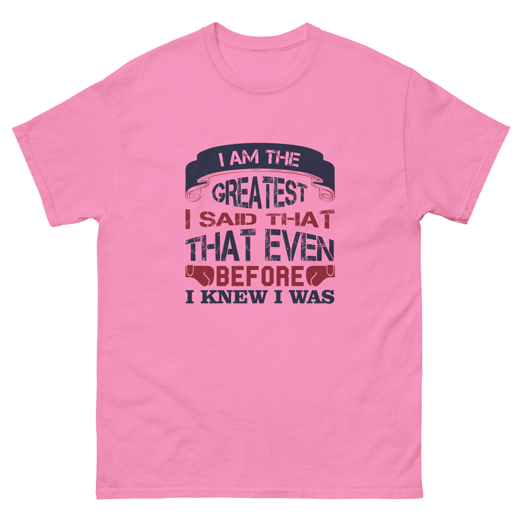THE GREATEST unisex boxing t-shirt