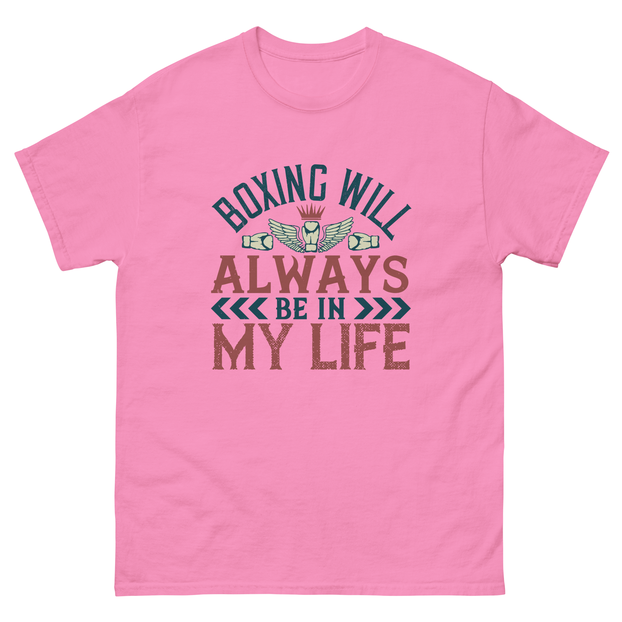 BOXING IS MY LIFE unisex t-shirt