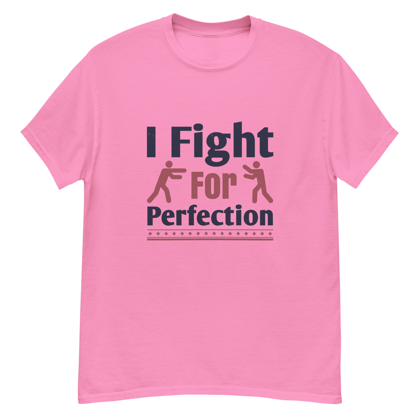 FIGHT FOR PERFECTION unisex boxing t-shirt