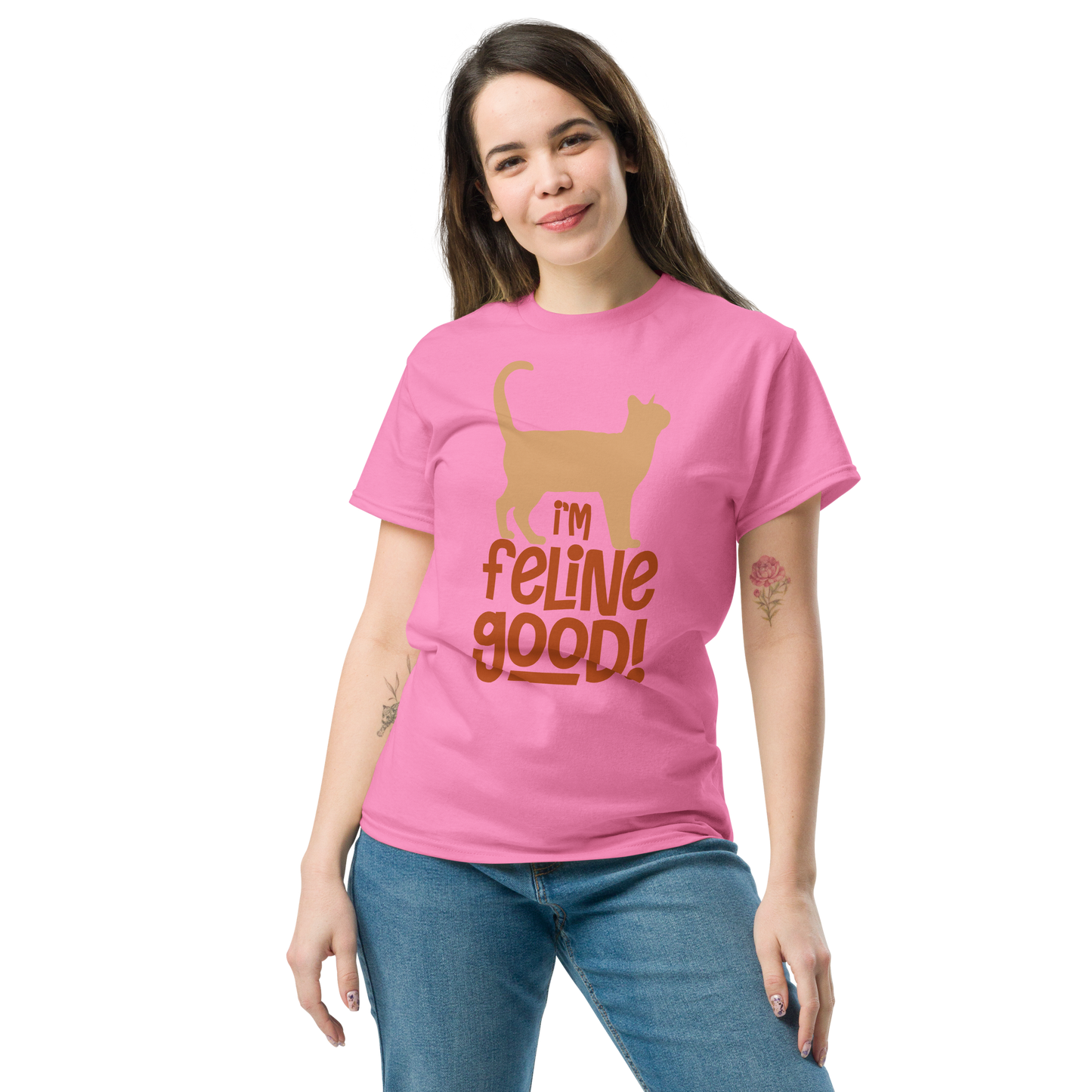 FELINE GOOD Cat series unisex cotton t-shirt