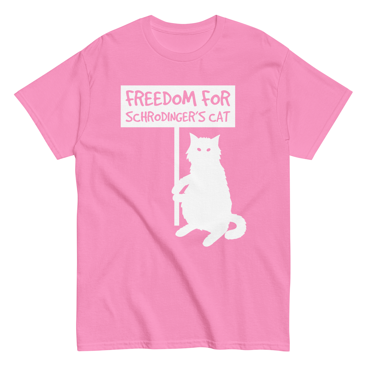 SCHRODINGER'S CAT Cat series unisex cotton t-shirt