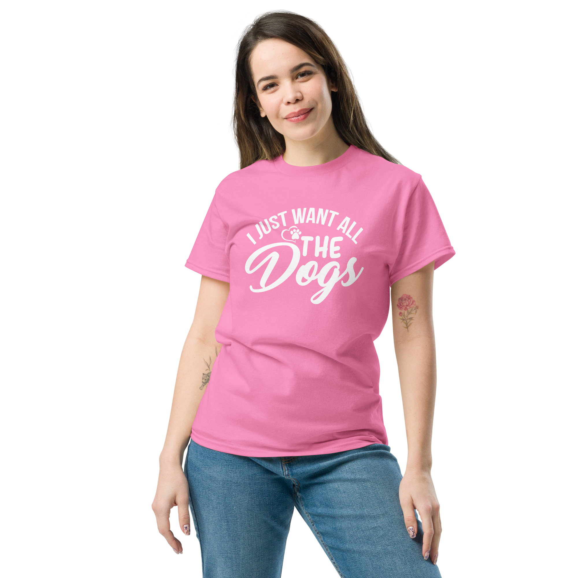 ALL THE DOGS unisex t-shirt