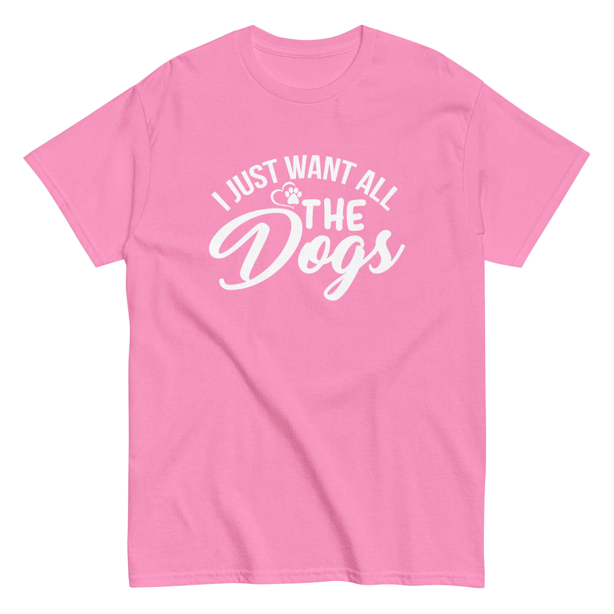 ALL THE DOGS unisex t-shirt