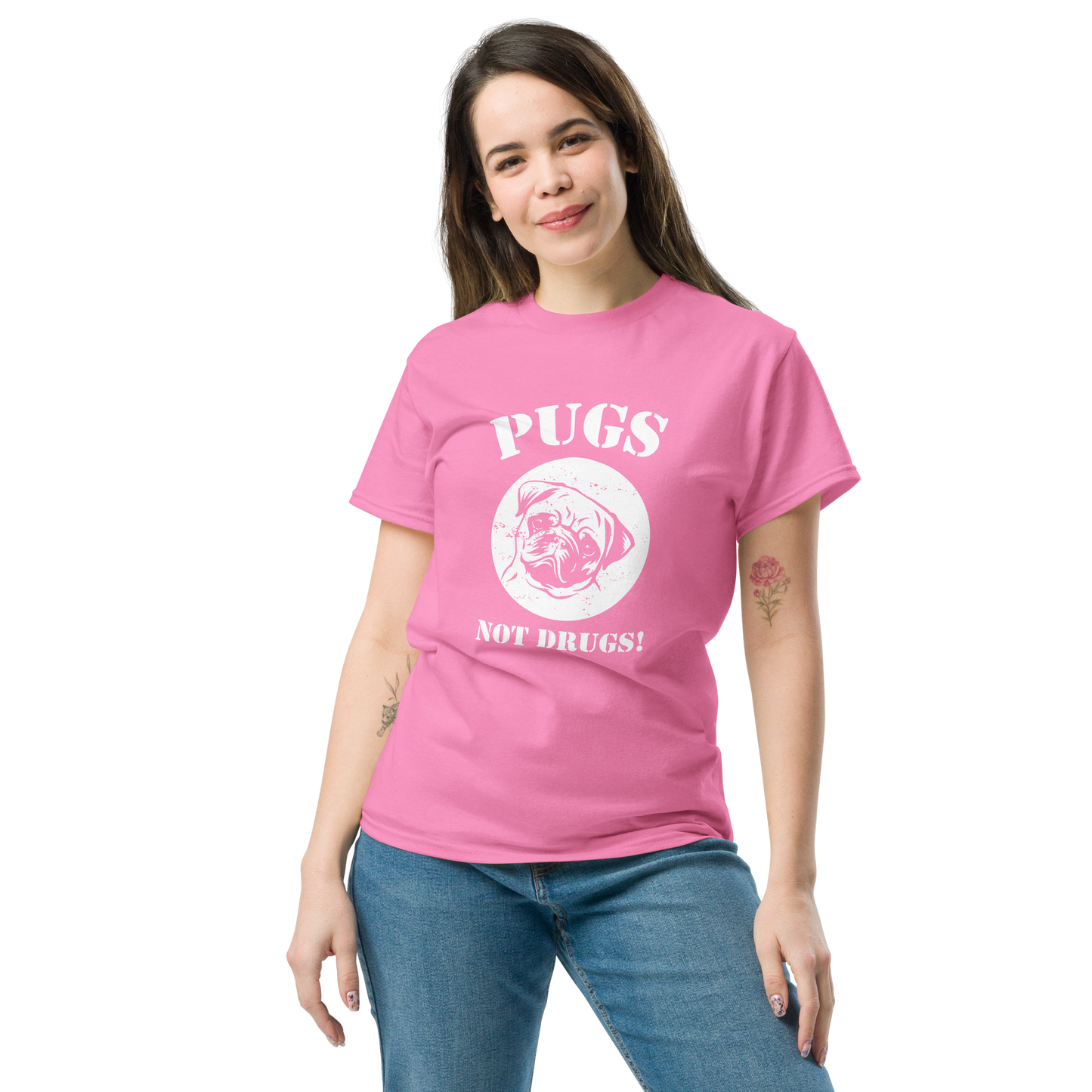 PUGS unisex dog series t-shirt