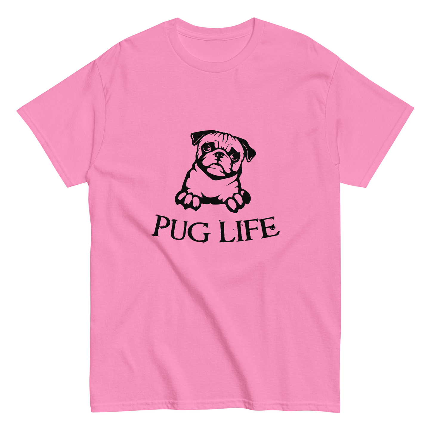 PUG LIFE unisex dog series t-shirt