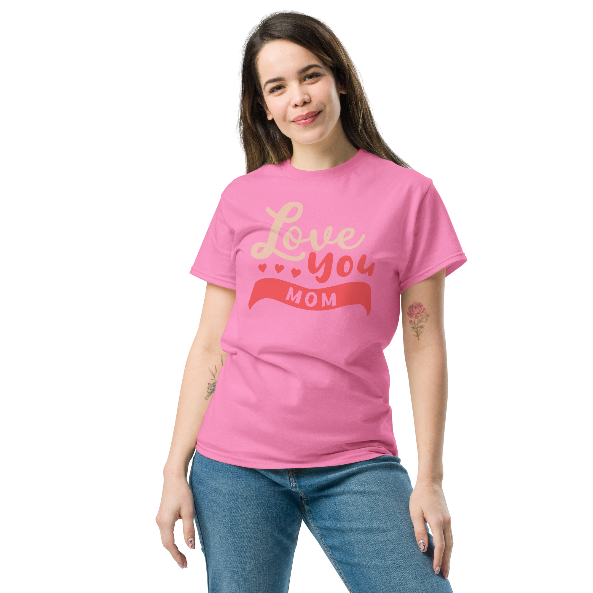 LOVE YOU MOM unisex t-shirt