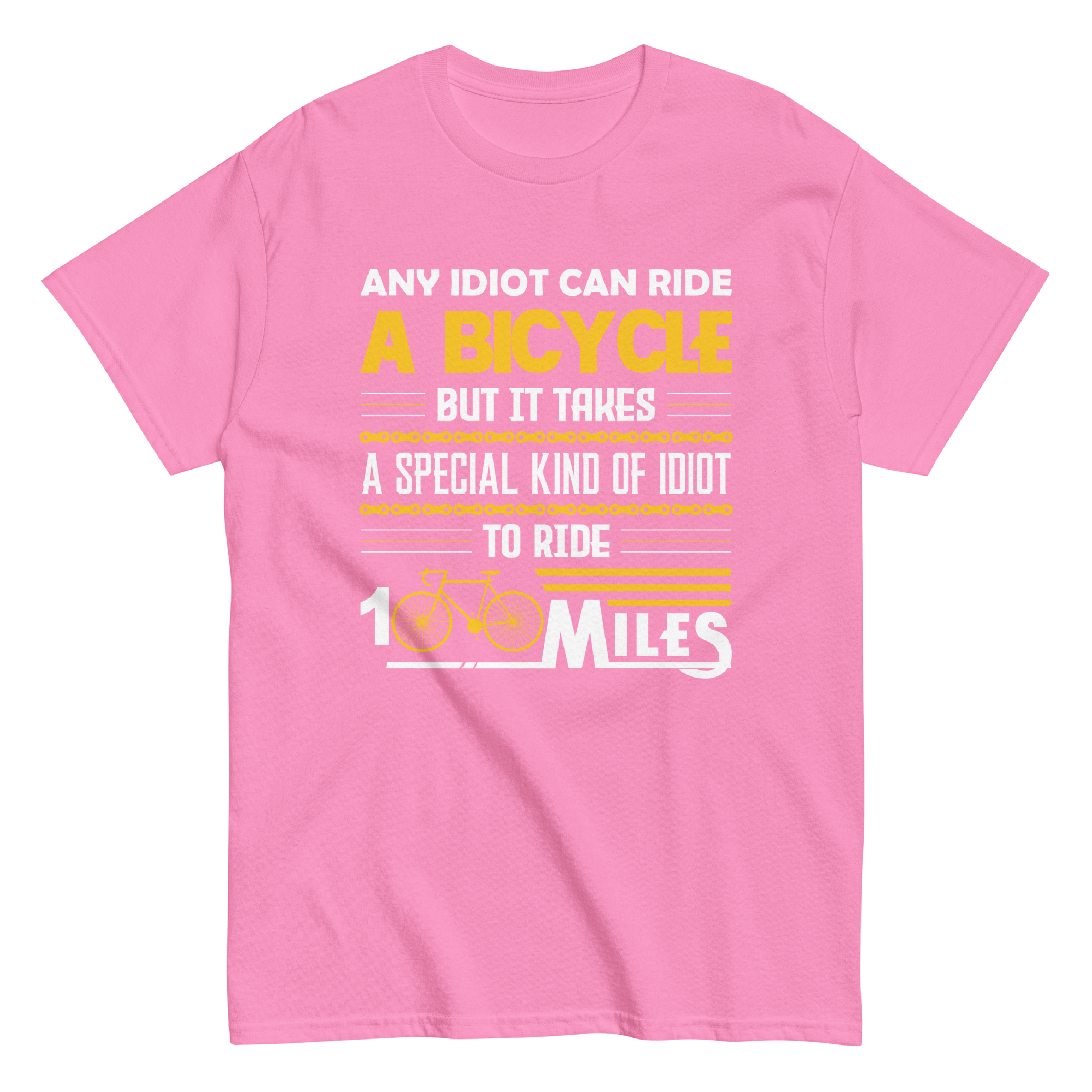 100 MILES unisex t-shirt