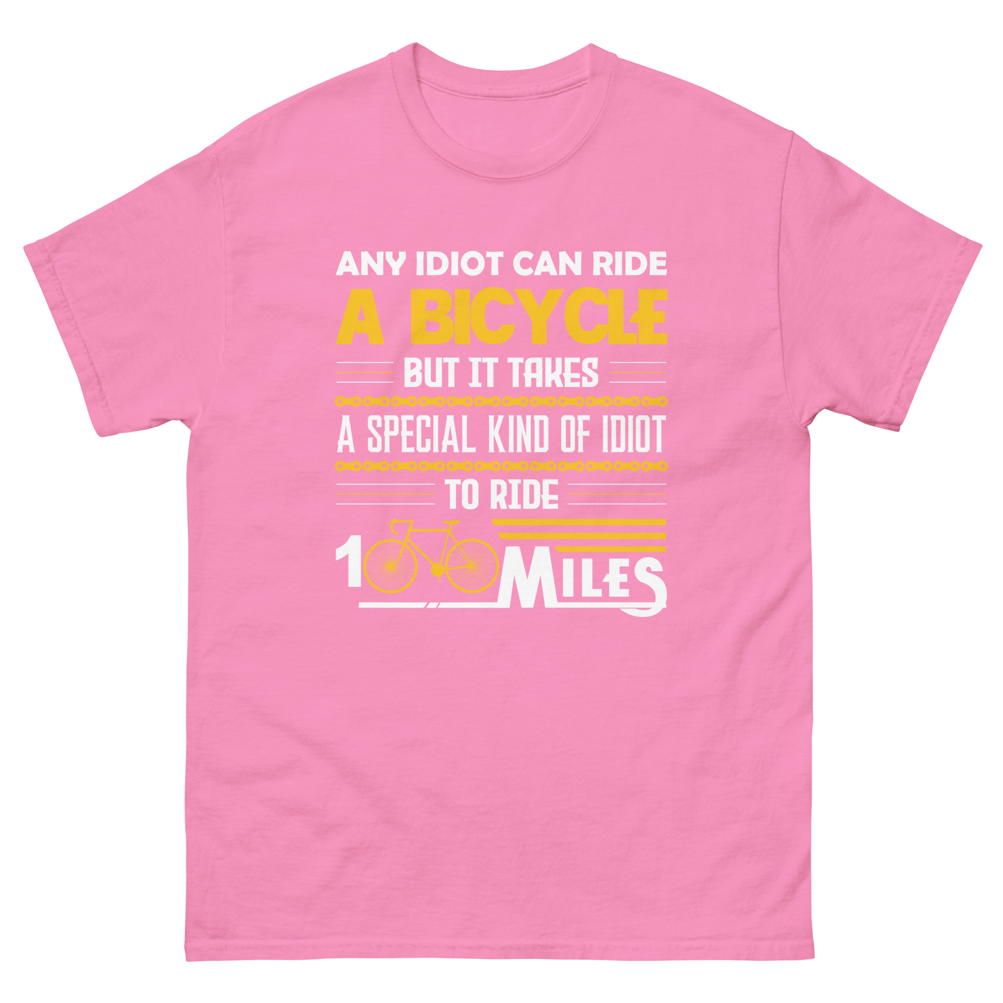100 MILES unisex t-shirt