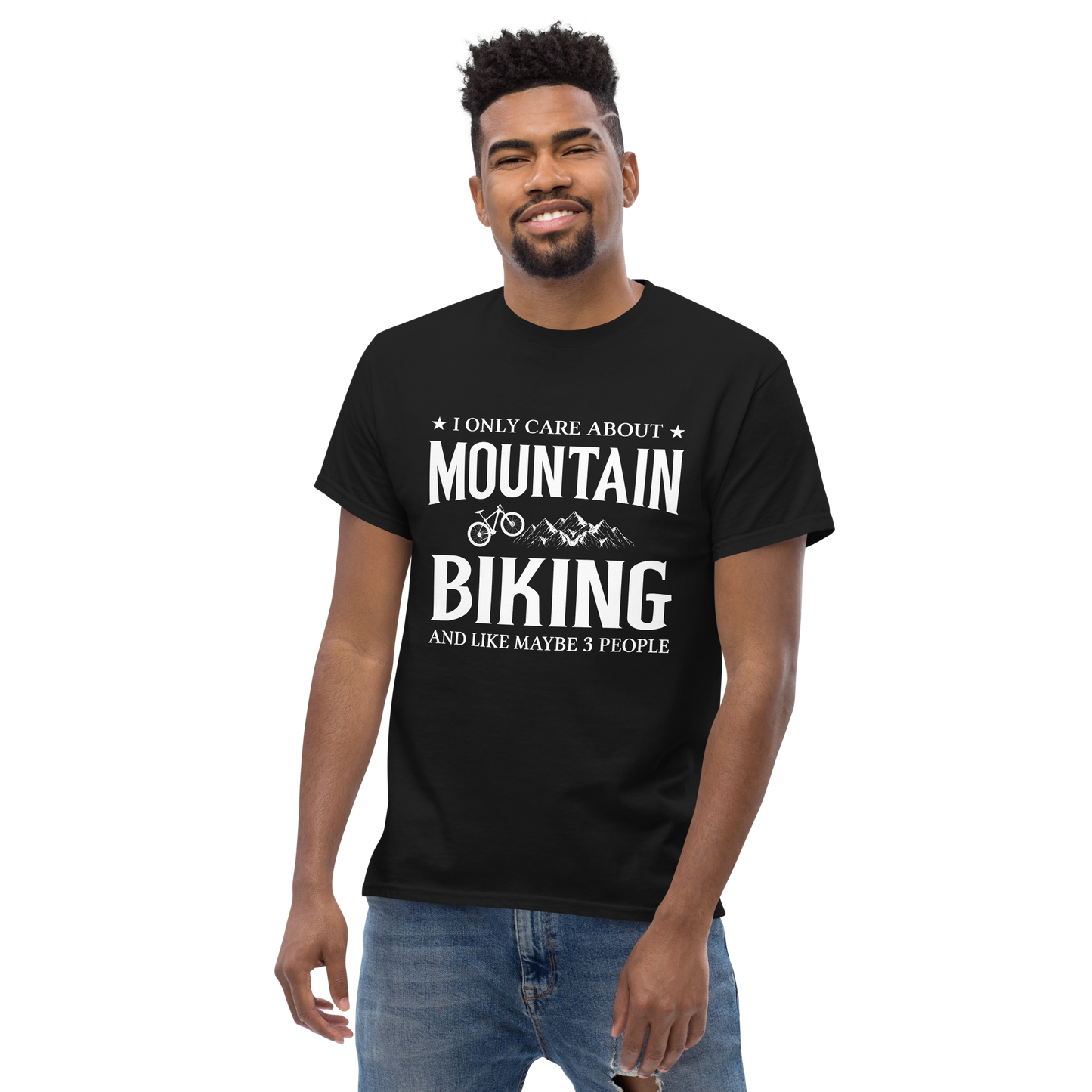 I ONLY CARE ABOUT MTB unisex t-shirt