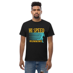 HIGH SPEED RUNNING unisex t-shirt - Printoo Shop - - running, t-shirt, unisex, Unisex Classic Tee | Gildan 5000