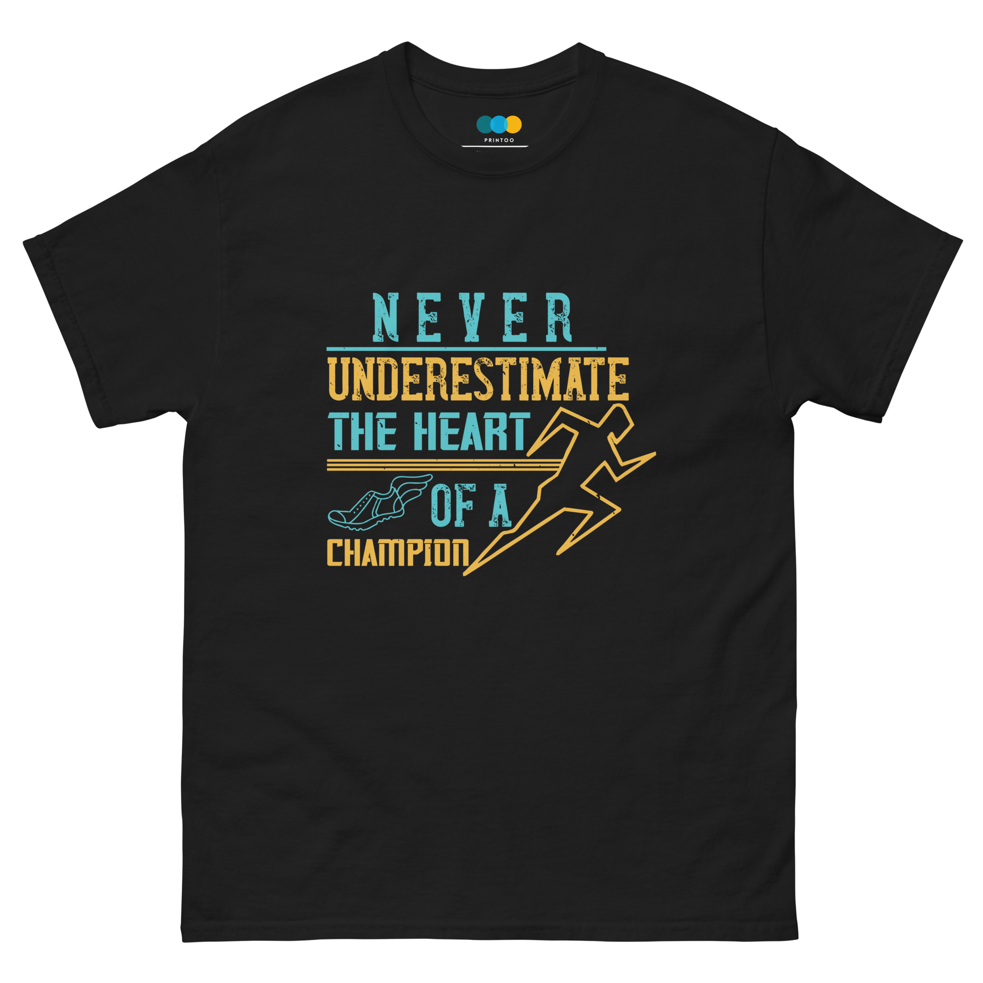 HEART OF A CHAMPION unisex t-shirt
