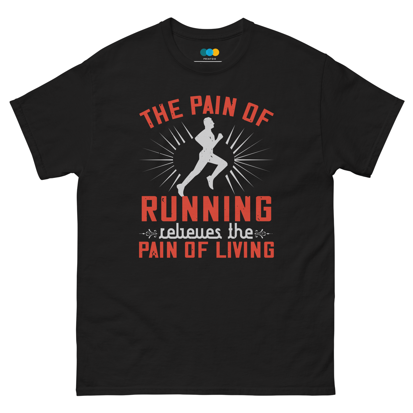 RUN & LIVE unisex running t-shirt